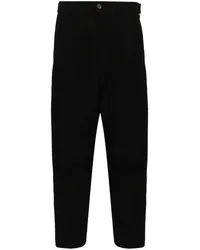 SONGZIO Karottenhose mit Diagonalschnitt Schwarz