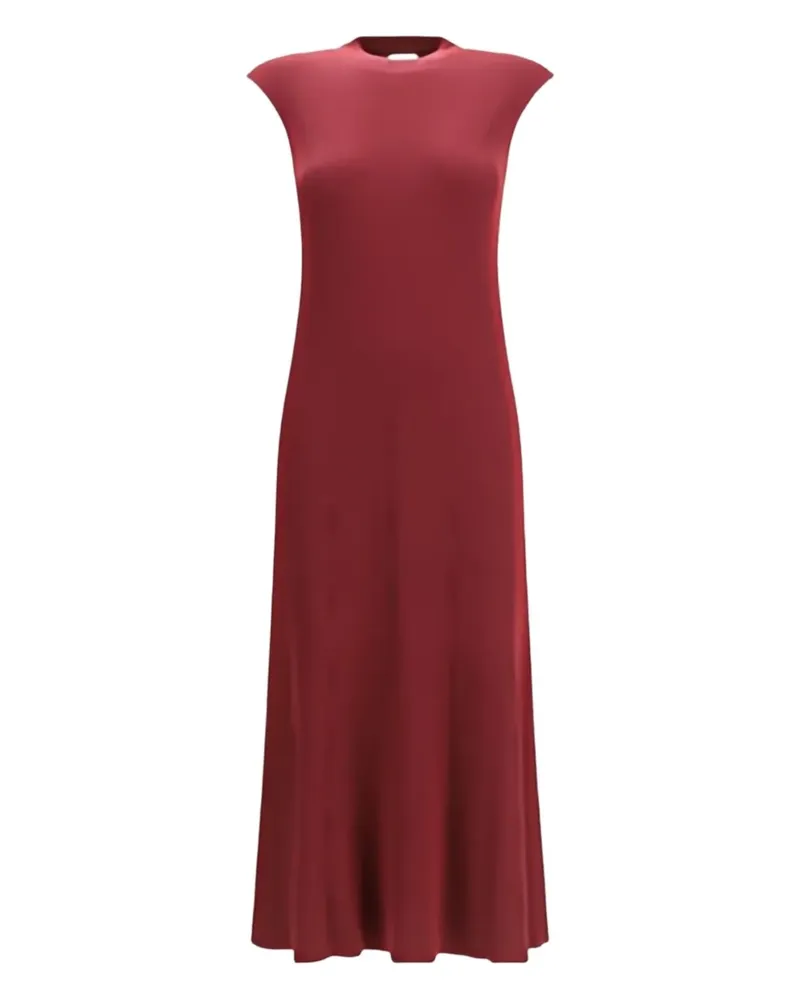 Sa Su Phi ribbed-sleeveless midi dress - Rot Rot