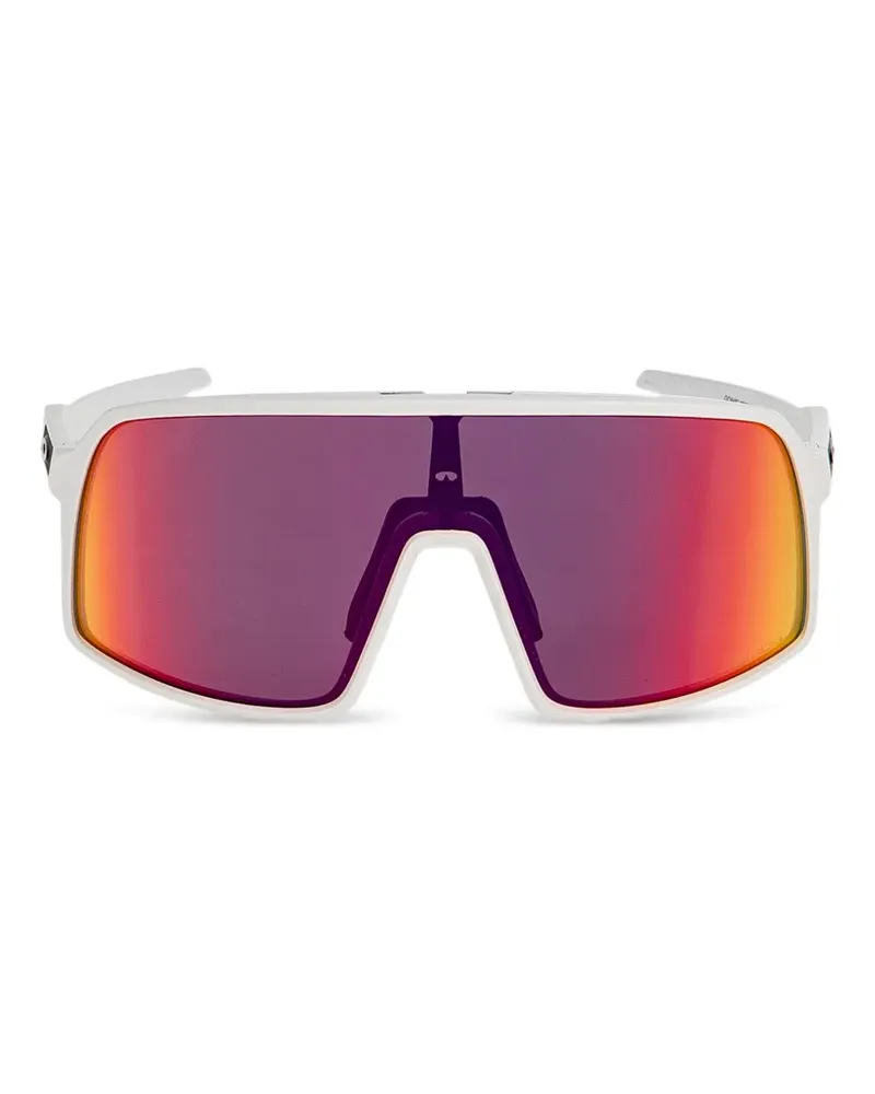 Oakley Sutro S Sonnenbrille mit eckigem Gestell - Weiß Weiß