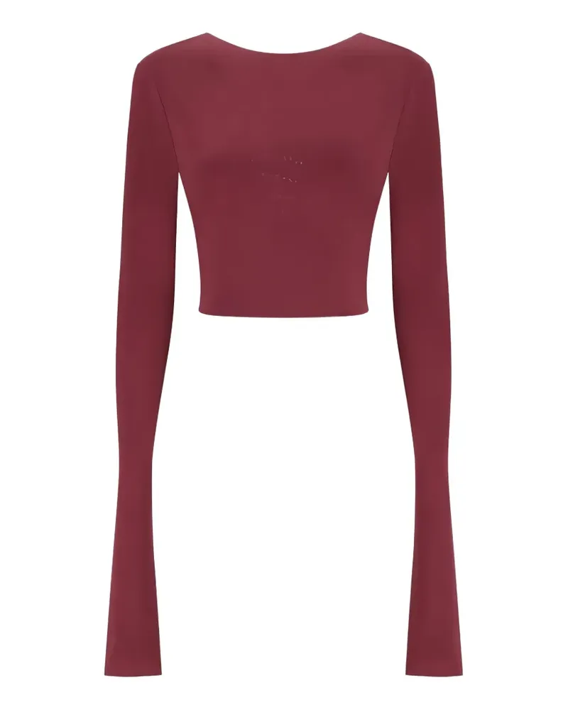 ANDAMANE Liza Cropped-Top - Rot Rot
