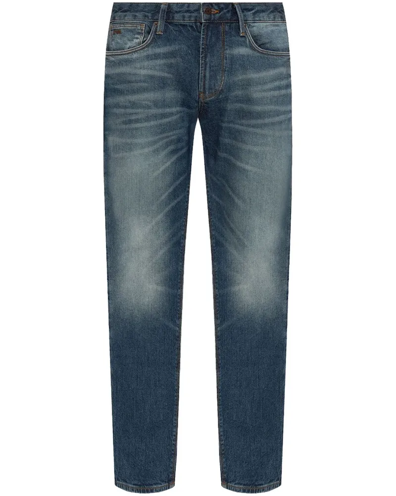 Emporio Armani J06 Slim-Fit-Jeans Blau