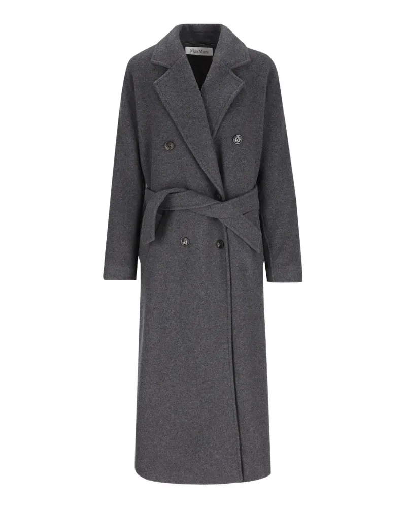 Max Mara belted double-breasted coat - Grau Grau