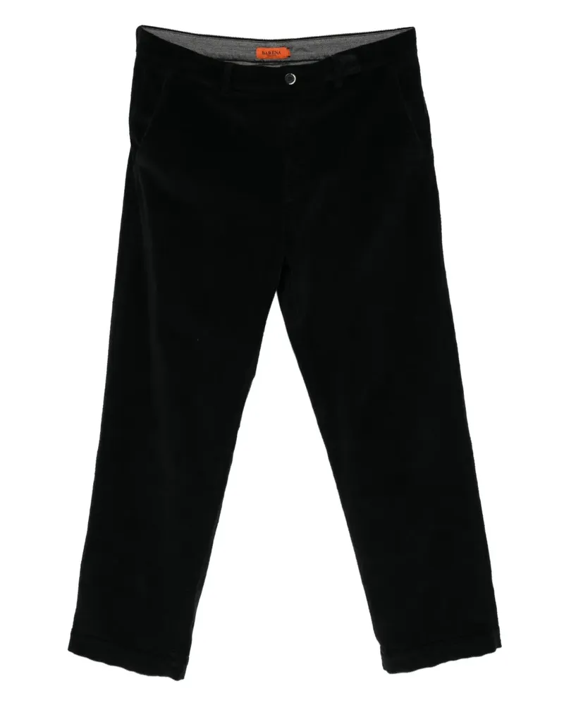 BARENA Hose aus Cord - Schwarz Schwarz