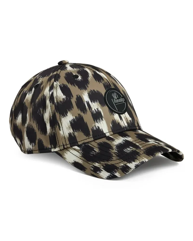 FUSALP Baseballkappe mit Leoparden-Print - Braun Braun
