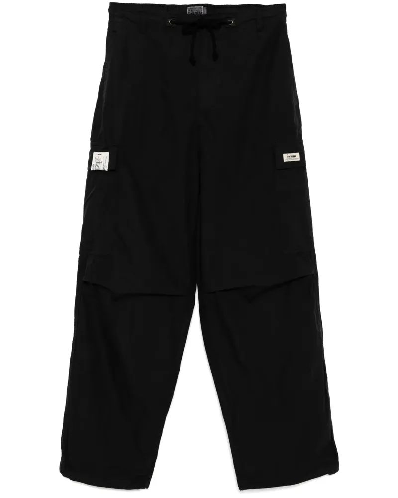 Izzue Klassische Cargohose - Schwarz Schwarz
