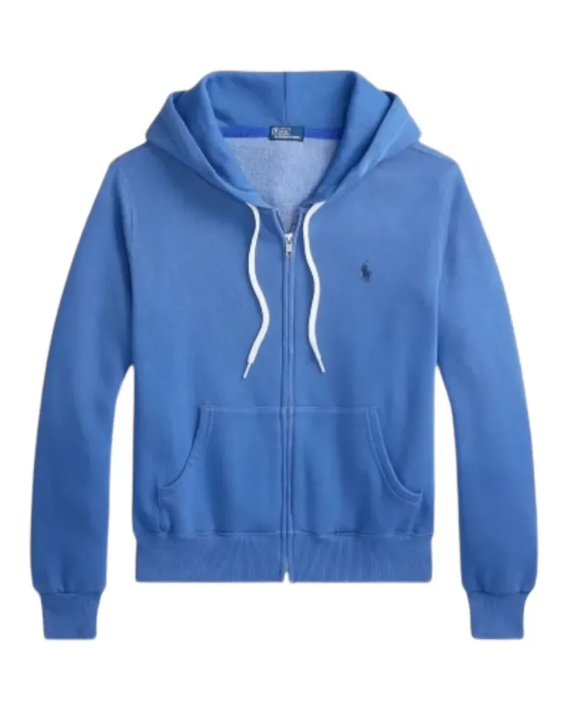 Ralph Lauren Kapuzenjacke mit Reißverschluss - Blau Blau