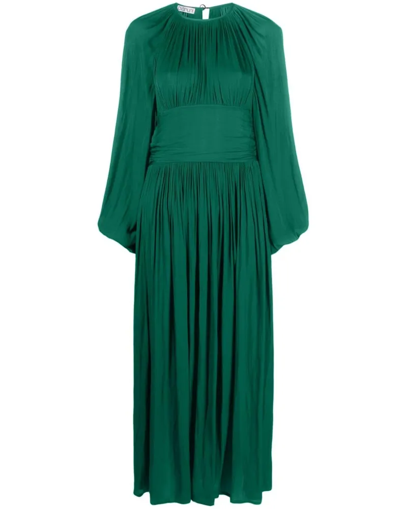 Baruni Ausgestelltes Maxikleid - Grün Grün