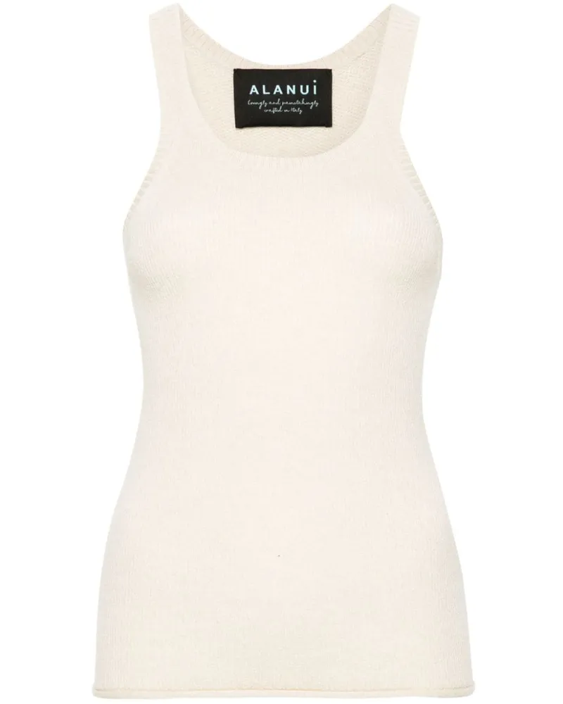 Alanui Geripptes Tanktop - Nude Nude