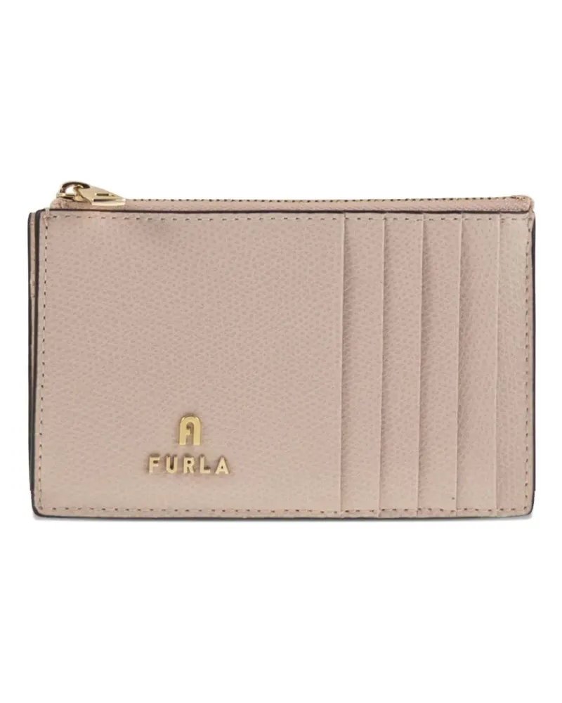 Furla medium zip-fastening card holder - Nude Nude