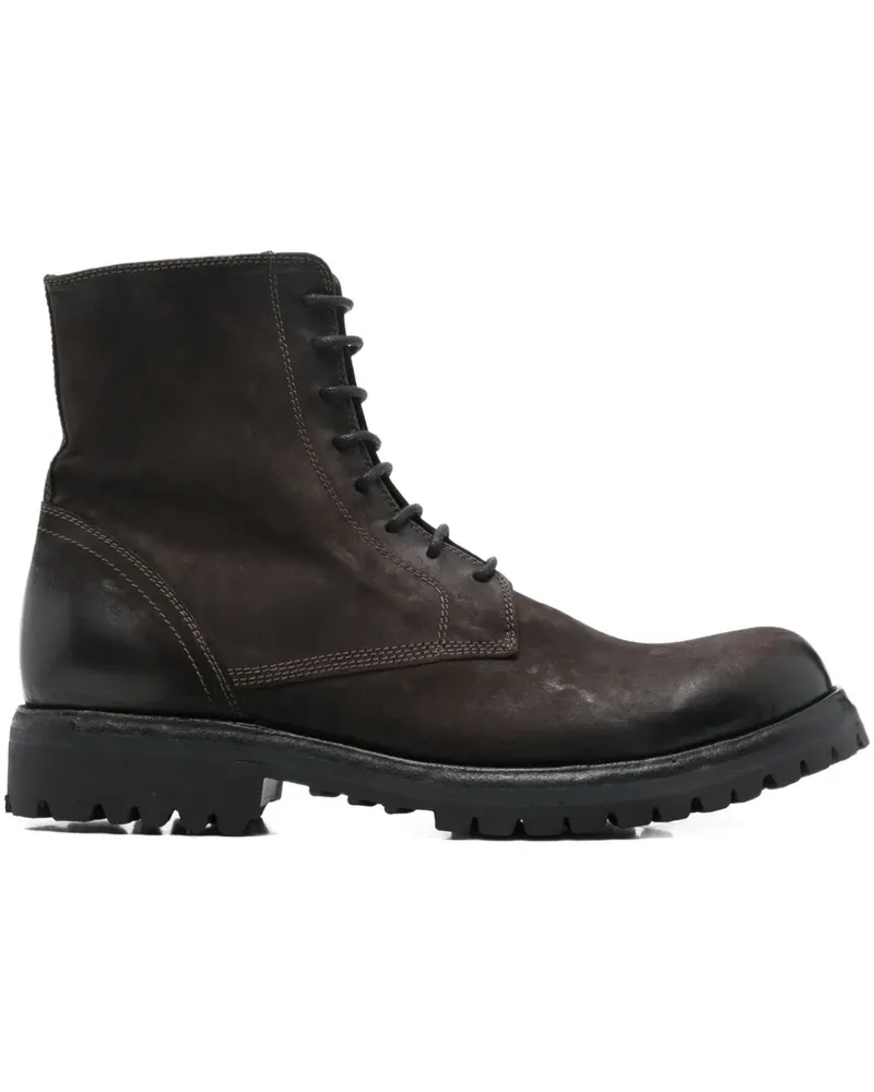 Officine Creative Italia Ikonic 001 Schnürstiefel 40mm - Braun Braun