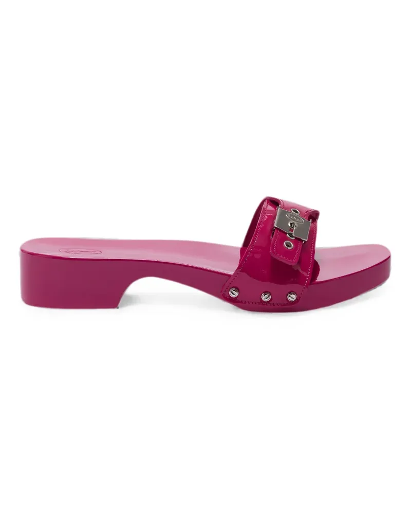 Scholl Pescura buckle-fastening leather sandals - Rosa Rosa