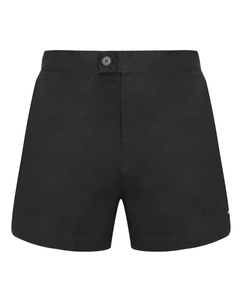Osklen Britt Paper Shorts - Schwarz Schwarz
