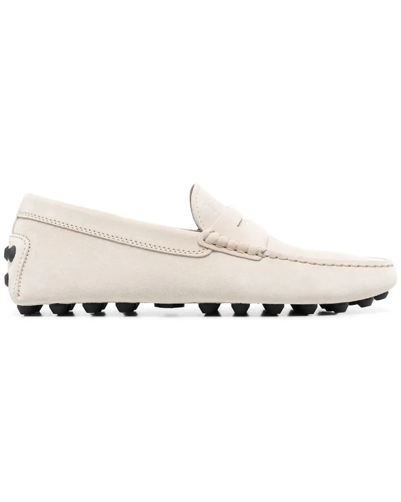 TOD'S Loafer aus Wildleder - Nude Nude