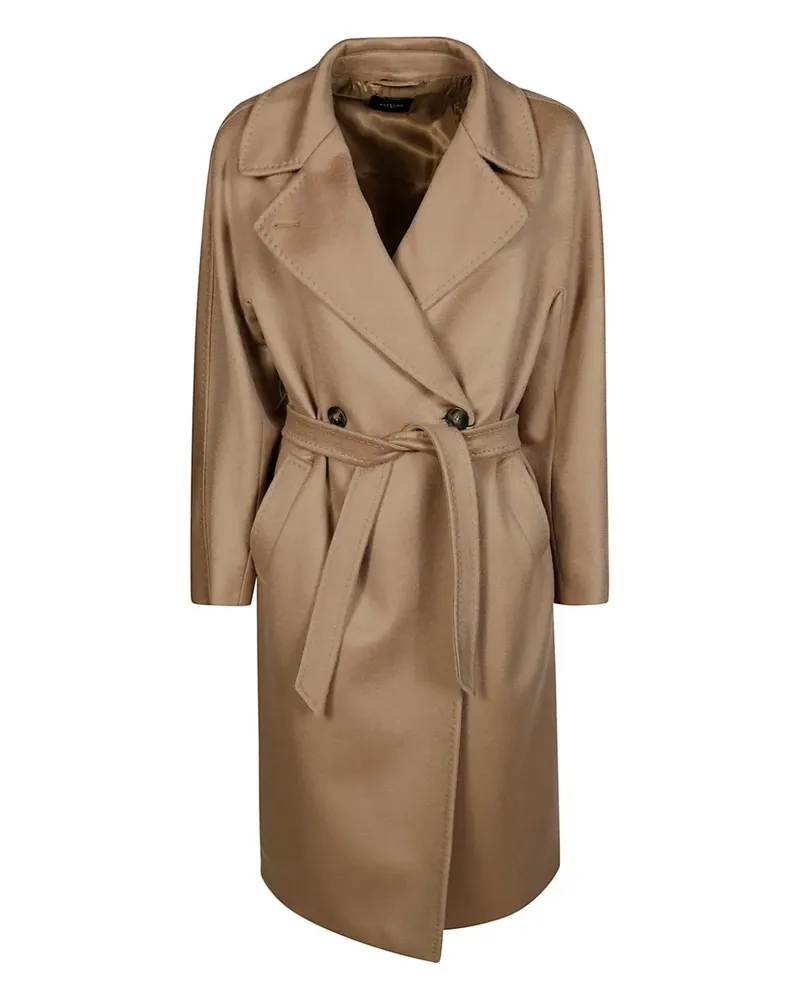 Max Mara Klassische Cabanjacke - Braun Braun