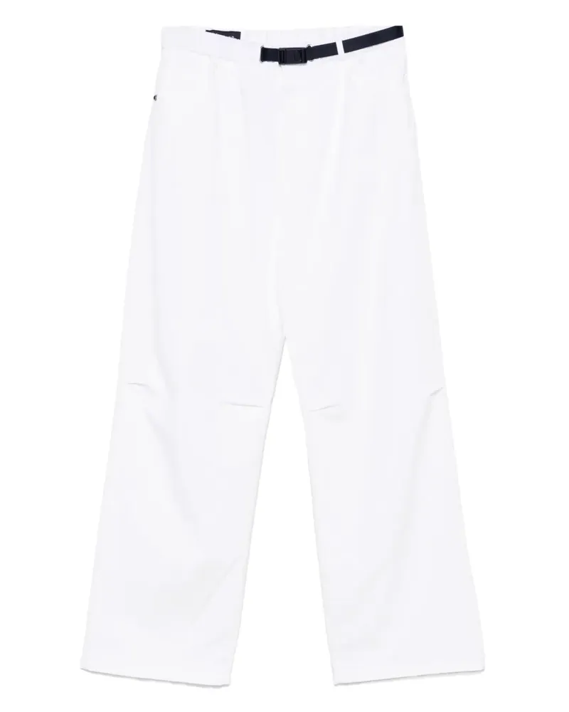 PLAN C Hose mit Gürtel - Weiß Weiß