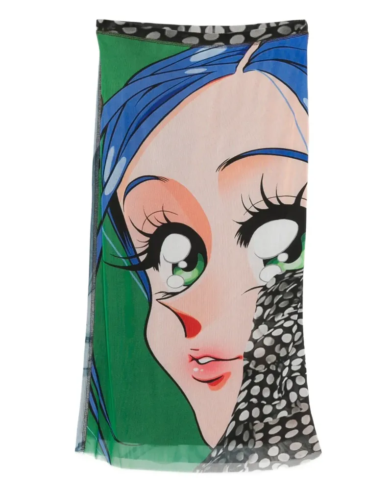 OTTOLINGER Bleistift-Midirock mit Print - Grau Grau