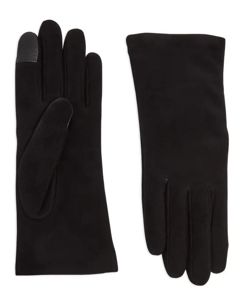 Agnelle Denise Handschuhe aus Shearling - Schwarz Schwarz