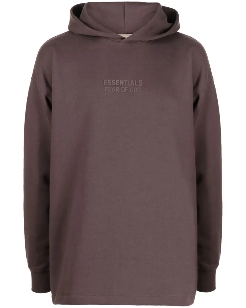 Fear of God Hoodie mit Logo-Print - Braun Braun