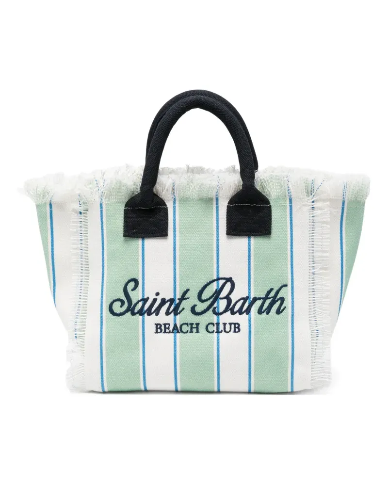 MC2 Saint Barth Colette frayed tote bag - Weiß Weiß