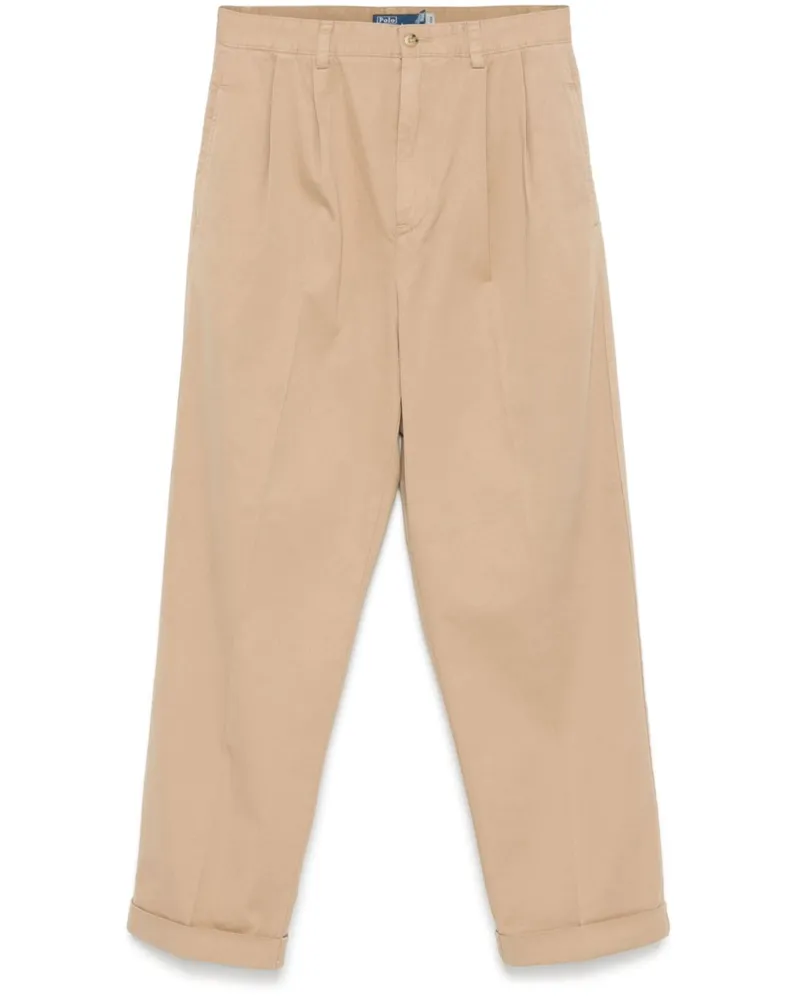 Ralph Lauren Klassische Tapered-Hose - Nude Nude