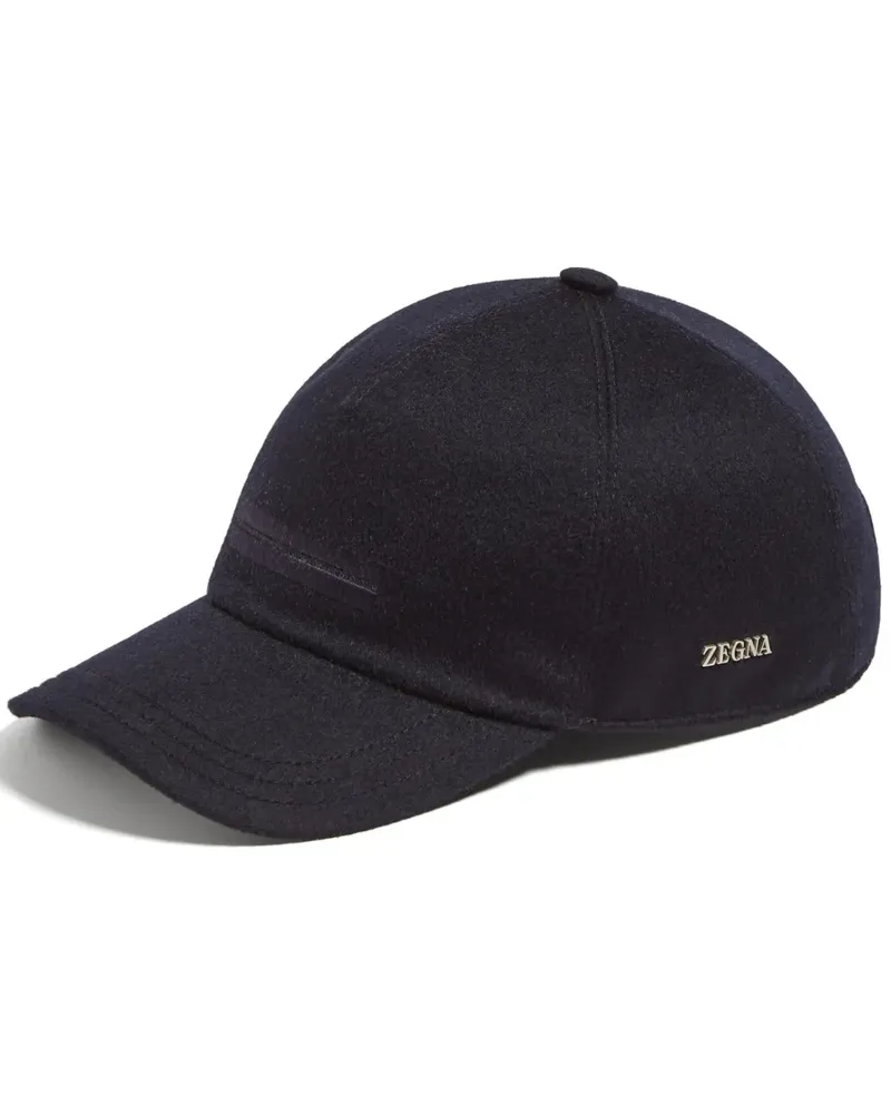 Ermenegildo Zegna Baseballkappe aus Kaschmir - Blau Blau