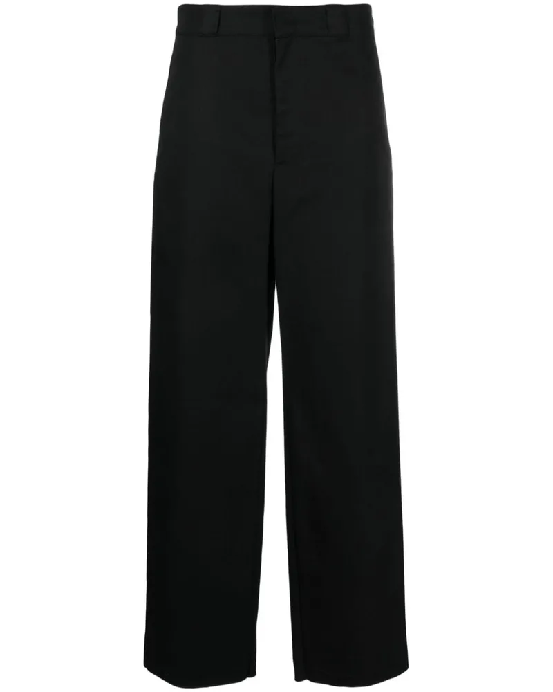 Givenchy Hose mit Logo-Patch - Schwarz Schwarz