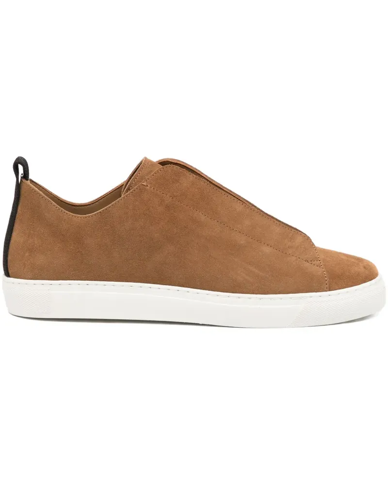 James Perse Solstice Sneakers aus Wildleder - Braun Braun