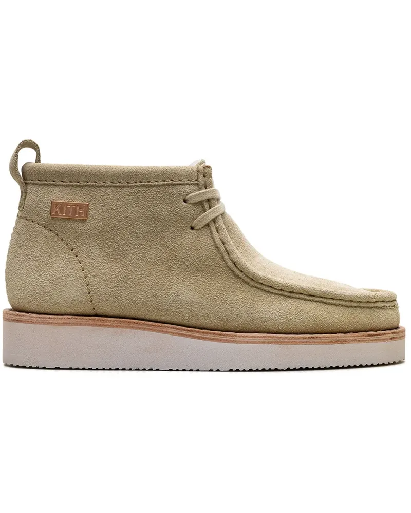 Clarks Wallabee Hike "Ronnie Fieg Kith Tan" Stiefel - Nude Nude
