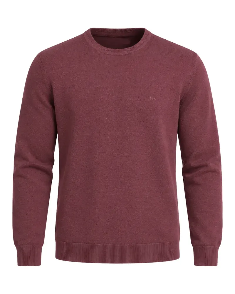 Michael Kors Sweatshirt mit Merinowoll-Stickerei - Rot Rot