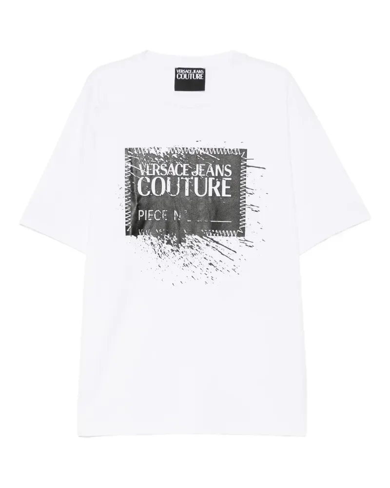 Versace Jeans logo-print T-shirt - Weiß Weiß