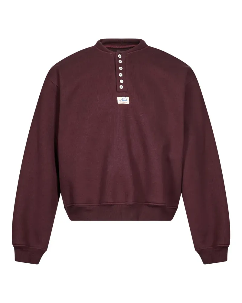 Magliano Sweatshirt mit Knopfleiste - Violett Violett