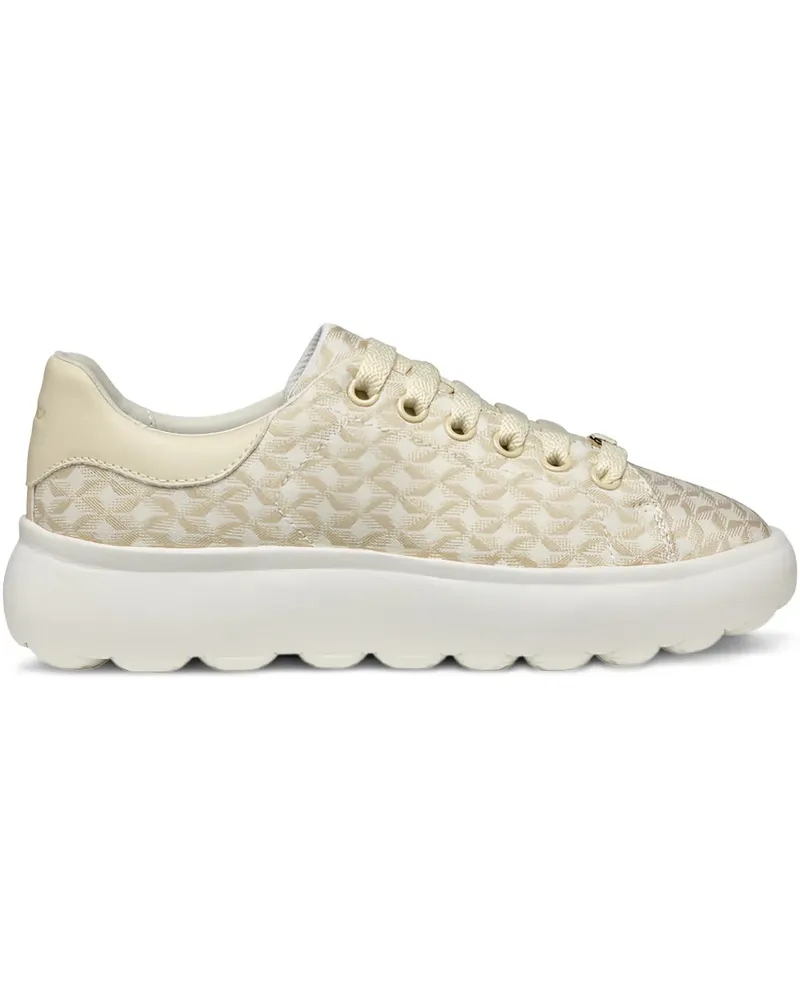 Geox Spherica Plateau-Sneakers - Nude Nude