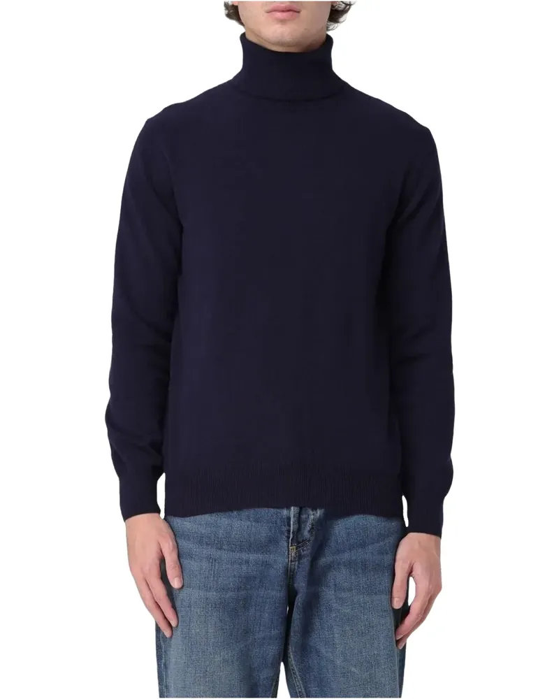XC Pullover mit Rollkragen - Blau Blau