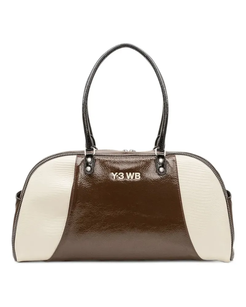 Y-3 x Wales Bonner Reisetasche mit Einsätzen - Braun Braun