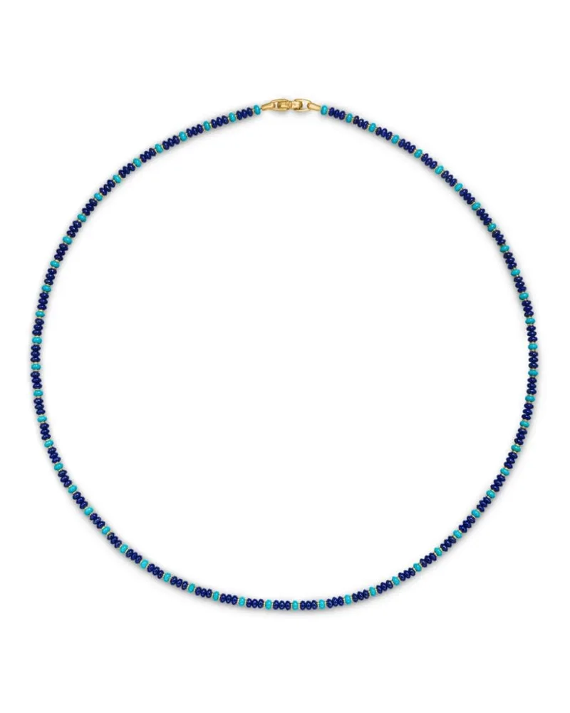 David Yurman 18kt Spiritual Beads Gelbgoldhalskette (4mm Gold