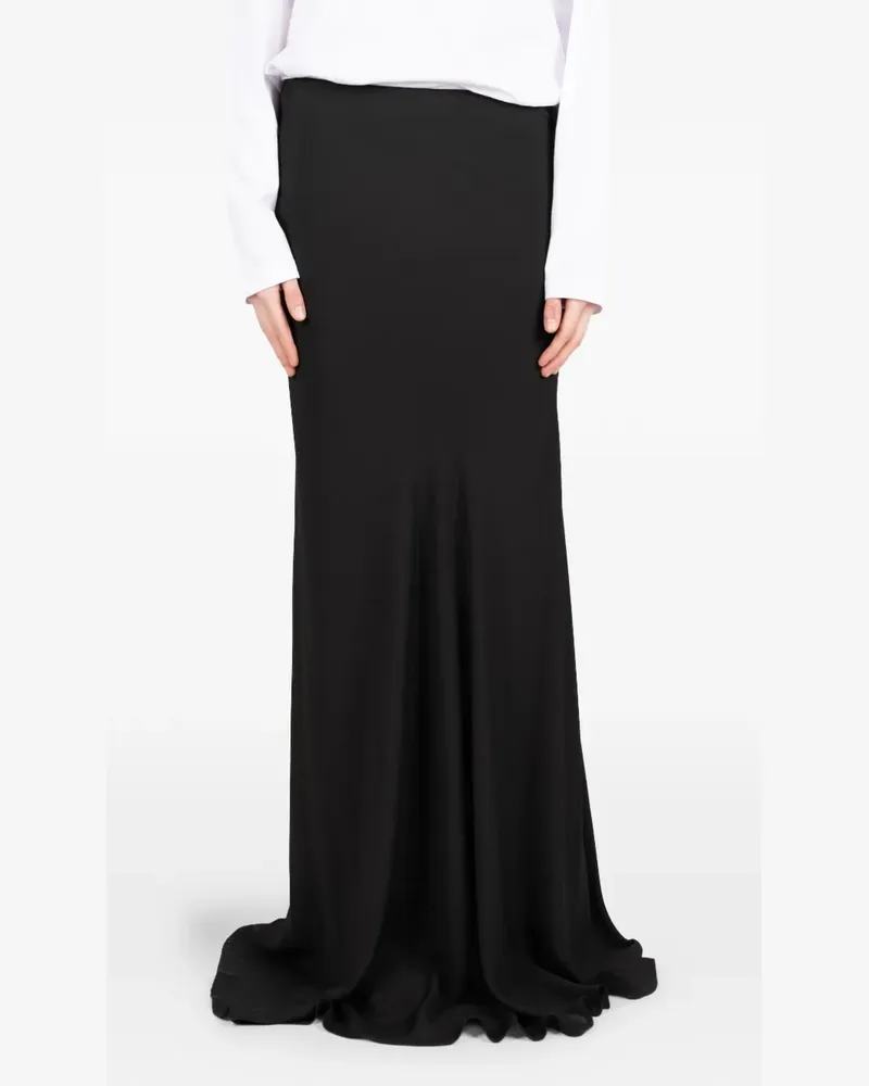 Société Anonyme Joice Maxirock mit Schleppe - Schwarz Schwarz