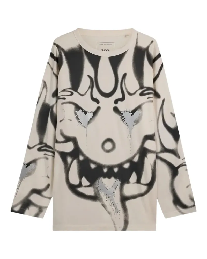 Y-3 Chito Langarmshirt - Nude Nude