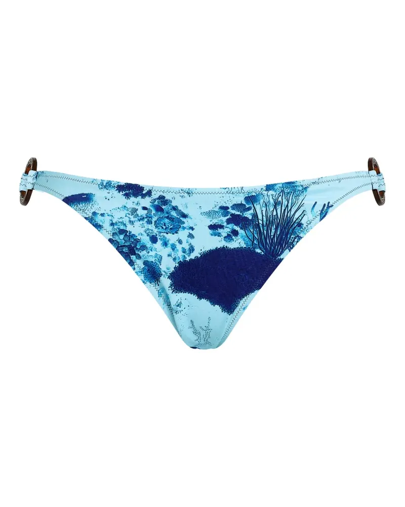 Vilebrequin Coral Reef Bikinihöschen - Blau Blau