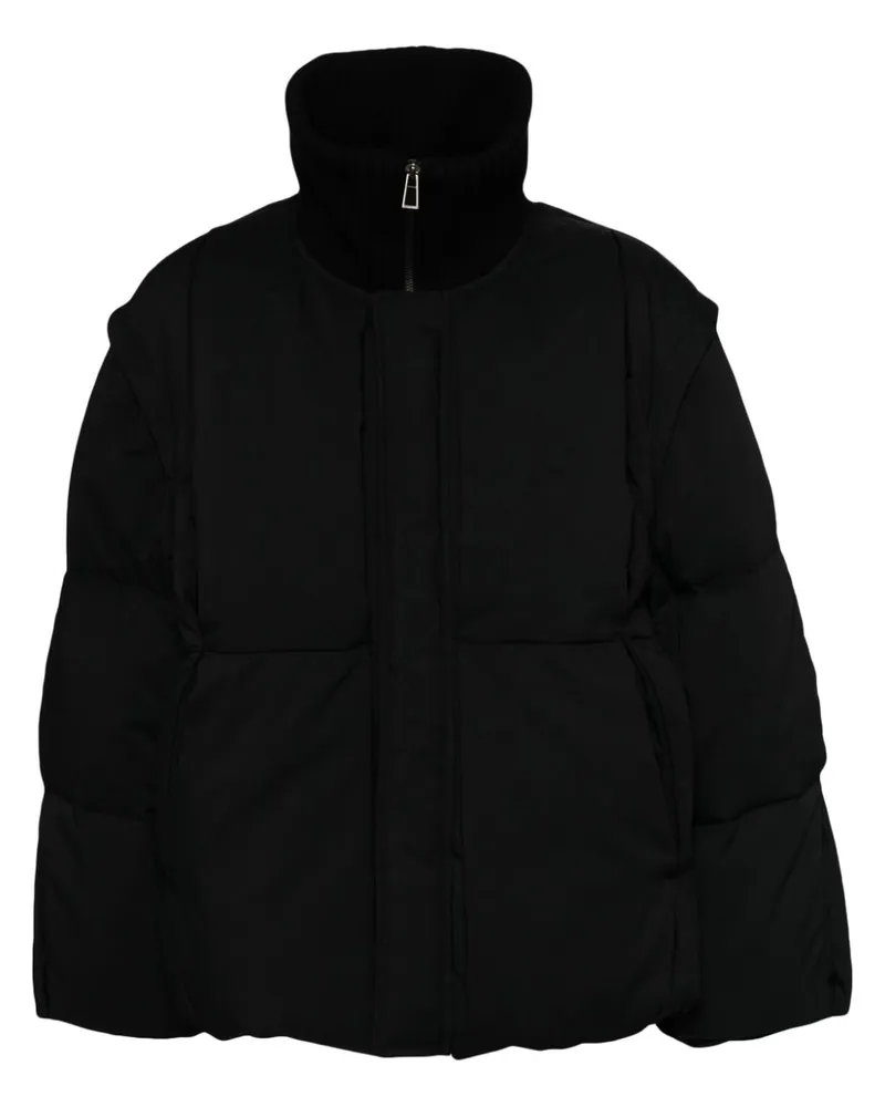 SONGZIO Deep Fold Meta Jacke - Schwarz Schwarz