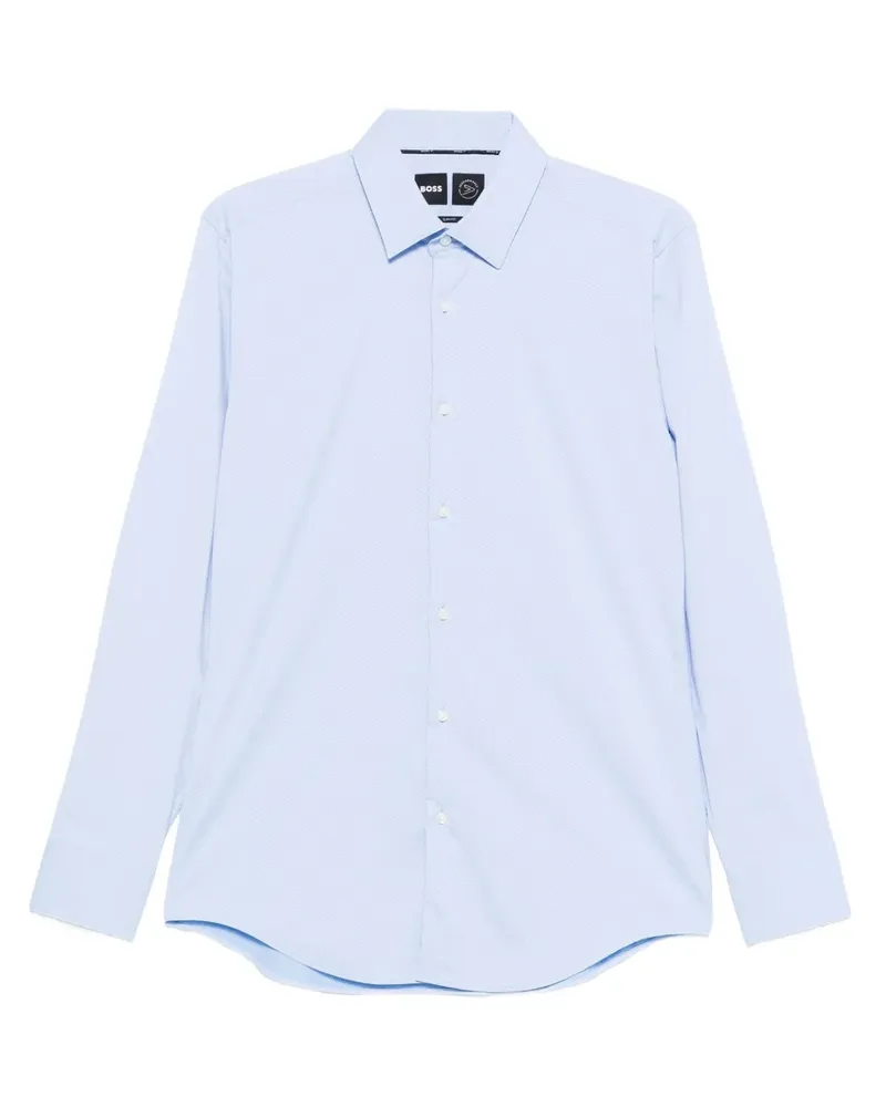 HUGO BOSS Langärmeliges Hemd - Blau Blau