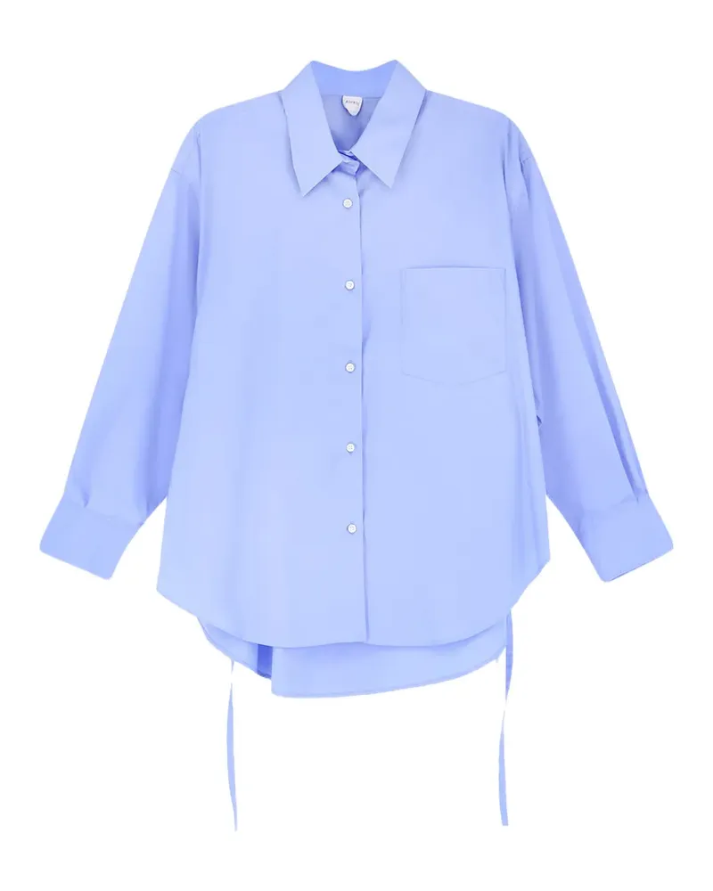 ASPESI Hemd mit aufgesetzter Tasche - Blau Blau
