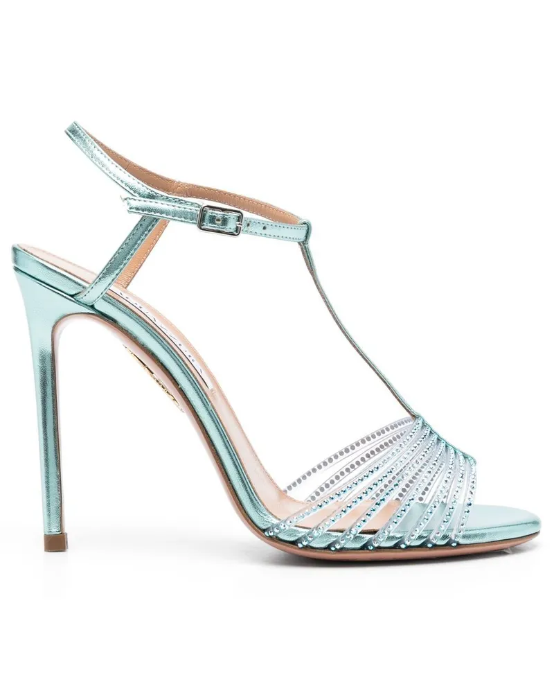 Aquazzura Amore Mio Sandalen 115mm - Blau Blau