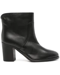 Via Roma 15 Stiefel aus Leder 80mm Schwarz