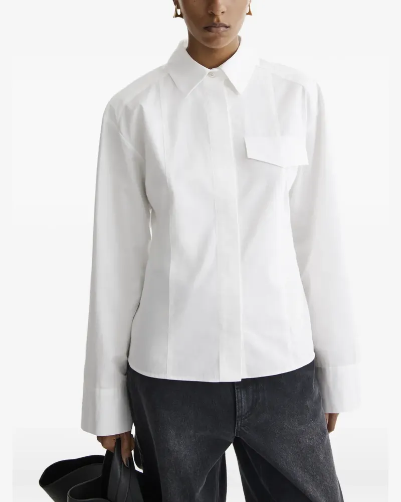 AERON Chia buttoned shirt - Weiß Weiß