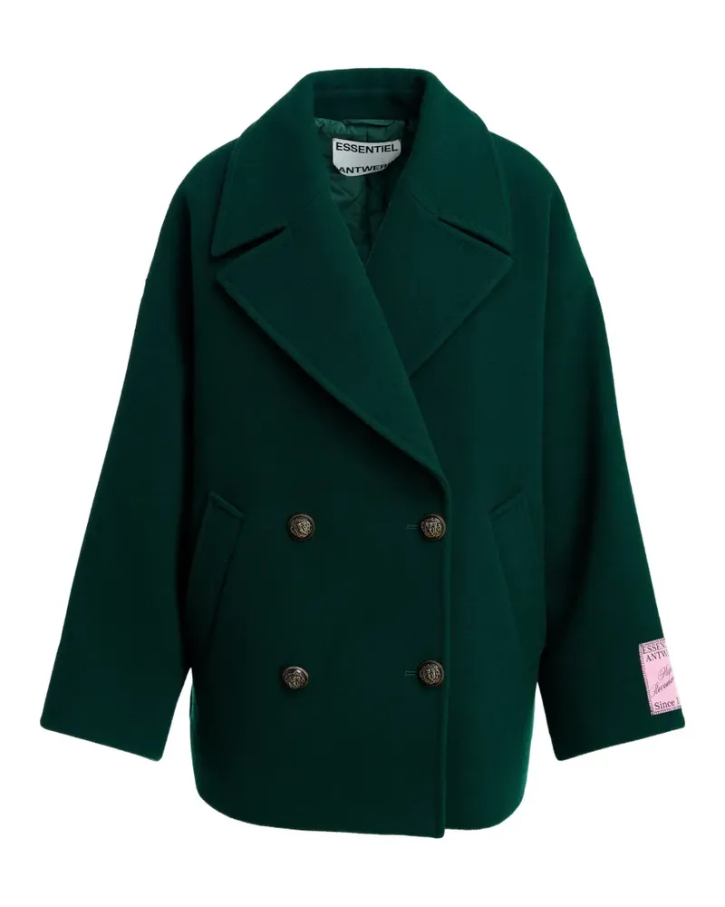 Essentiel Klassische Cabanjacke - Grün Grün