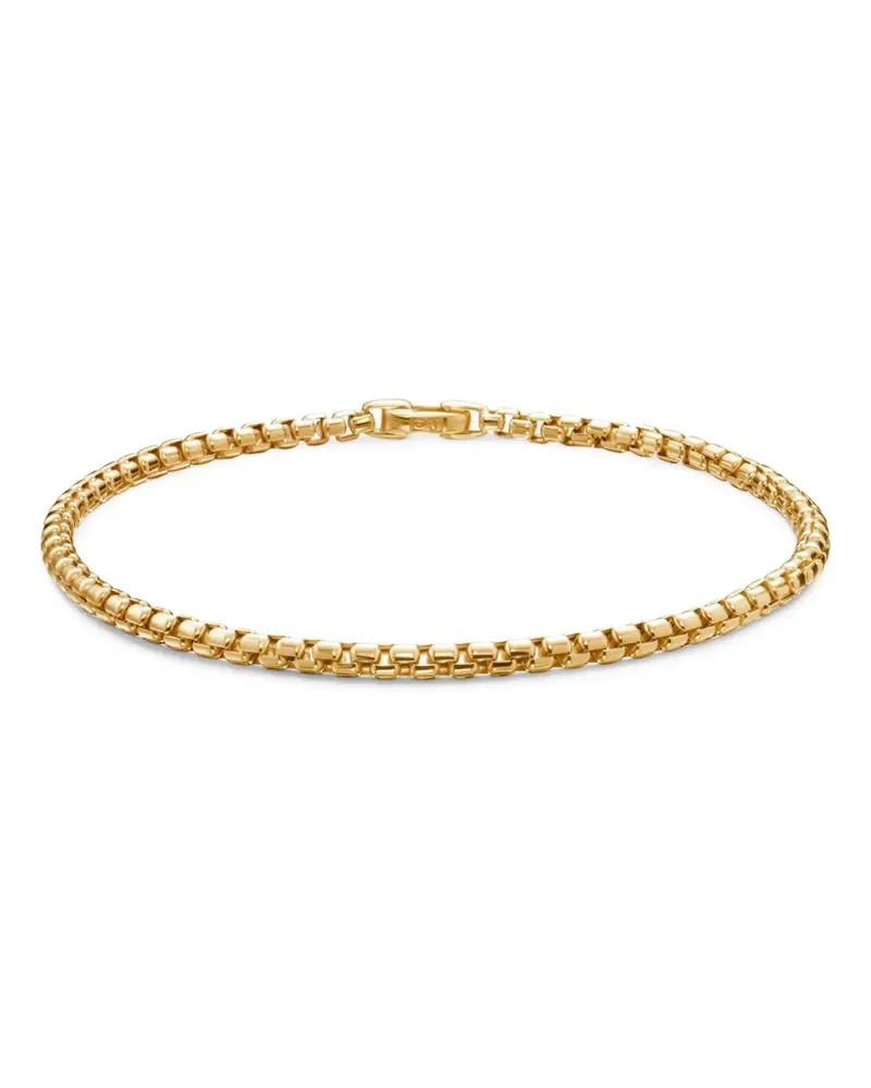 David Yurman 18kt DY Bel Aire Box Chain Gelbgoldarmband (2,7mm Gold
