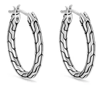 Carved Chain Kleine Ovale Ohrringe