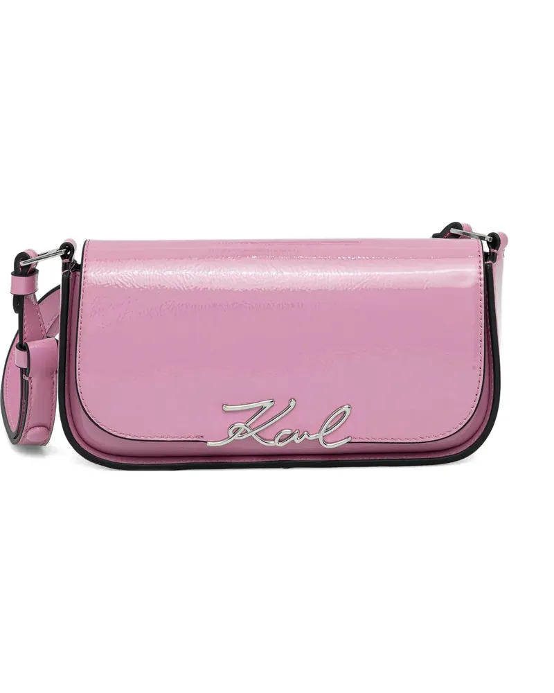 Karl Lagerfeld K/Signature Schultertasche - Rosa Rosa