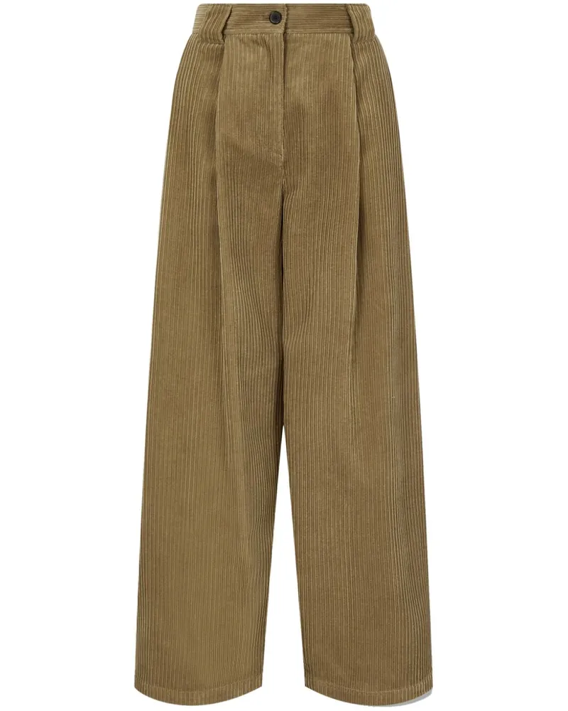 STUDIO TOMBOY Cordhose mit Biesen - Nude Nude