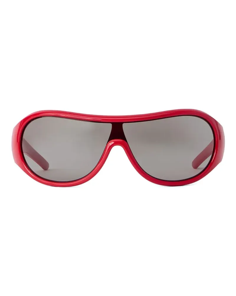 Miu Miu Ivresse wraparound-frame sunglasses - Rot Rot